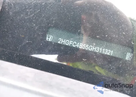 2016 Honda Civic Lx из США, поврежденный, VIN 2HGFC4B55GH311321